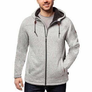Rugged Elements Men's Fleece-Lined Hoodie‎ Gray